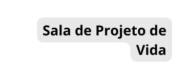 Sala de Projeto de Vida